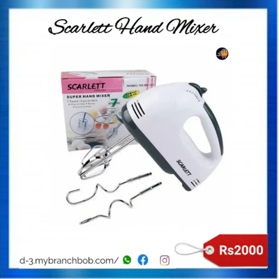 Scarlett Electric Mixer