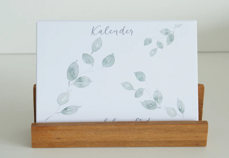 Notizenhalter aus Holz