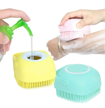 ለስላሳ የገላ ማጠቢያ ብሩሽ - Silicone Massage Bath Brush