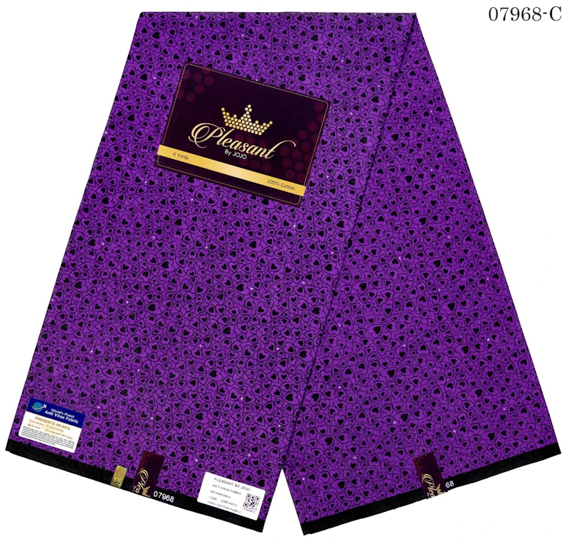 Purple black dots Ankara