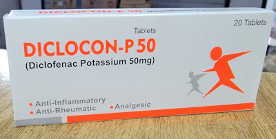 Diclocon-P 50mg  (Diclofenac potassium)