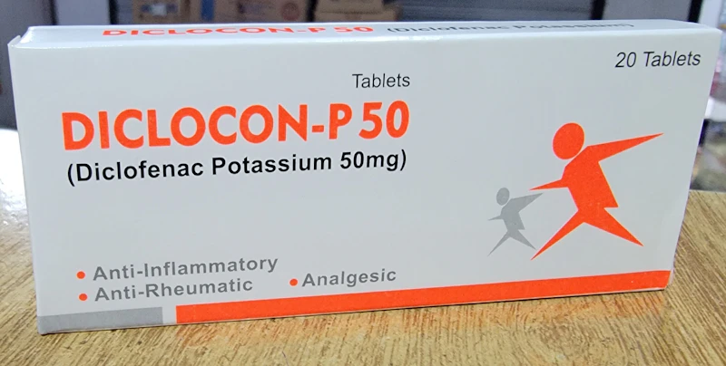 Diclocon-P 50mg  (Diclofenac potassium)