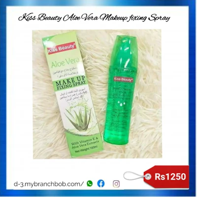 Kiss Beauty Aloe Vera Makeup fixing Spray