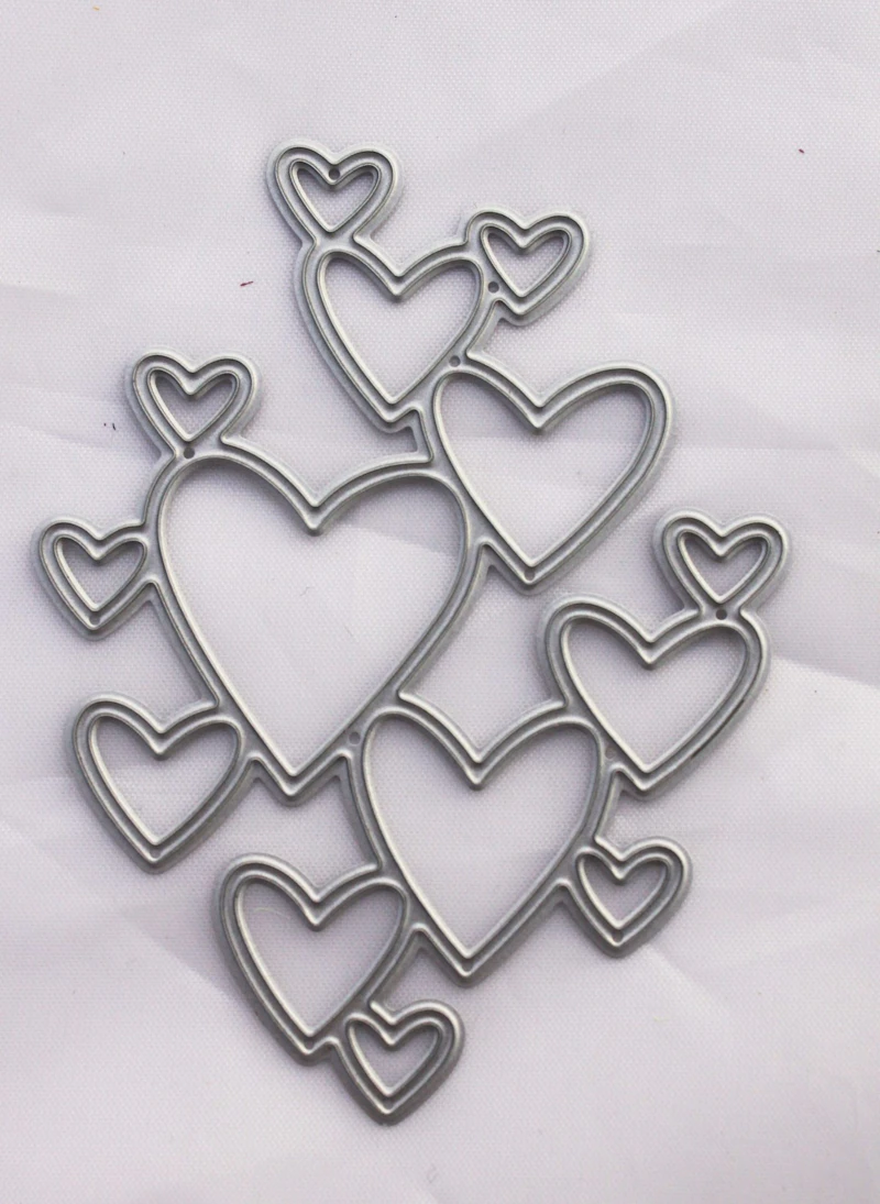 Die Cut - Schablone "Herzchen"