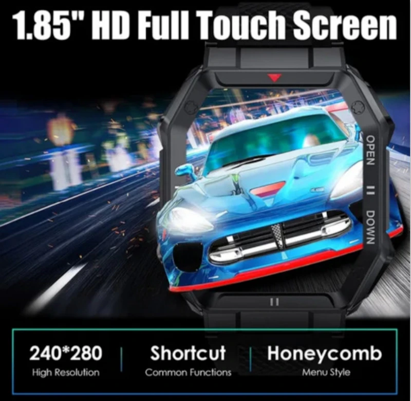 Bluetooth call fitness tracker sleep monitor smart watch