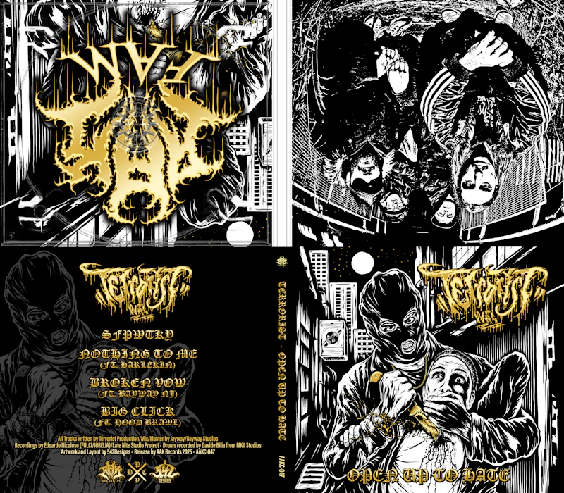 TERRORIST - "OPEN UP TO HATE" CD-EP