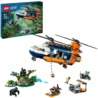 LEGO 60437 City Dschungelforscher-Hubschrauber