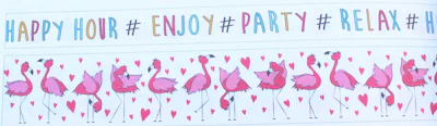 Masking Tape "Flamingo Party"