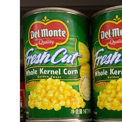 Del Monte Fresh Cut whole kernel corn (Market17)