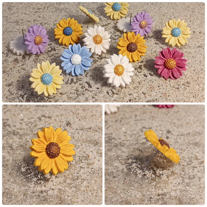 Pinnnadel Sonnenblume