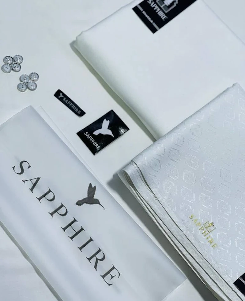 Sapphire - Wash & Wear Men Unstitched Suit