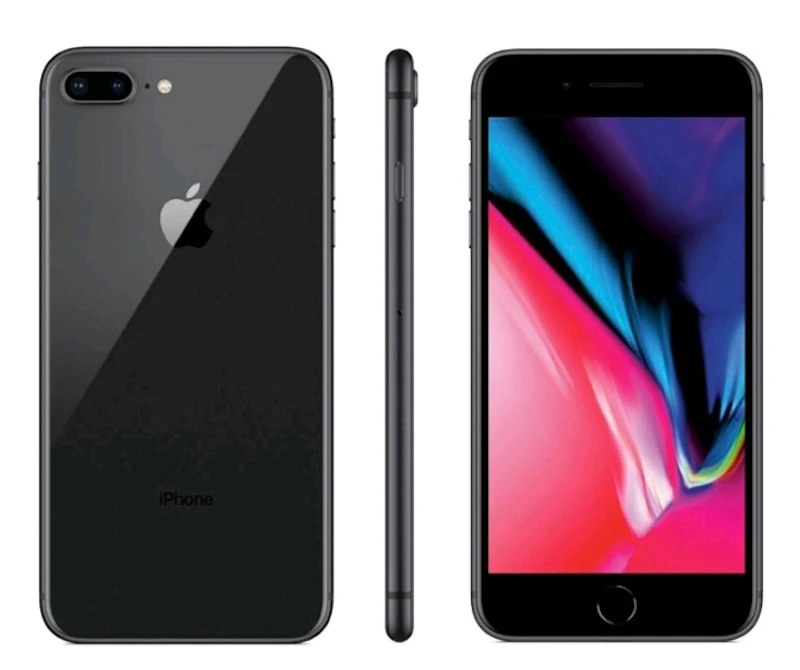 Iphone 8 plus noir 64 giga, 12 MP 