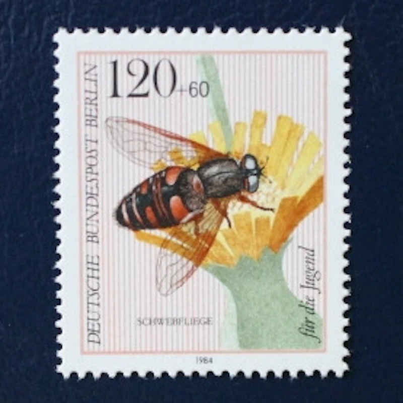 Robbert´s Briefmarken Berlin MiNr. 712-715, Jugend : Bestäubungsinsekten