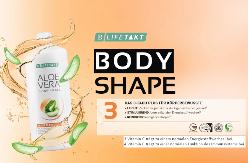 LR Aloe Vera Drinking Gel Peach 1 Liter Trinkgel Pfirsich Geschmack