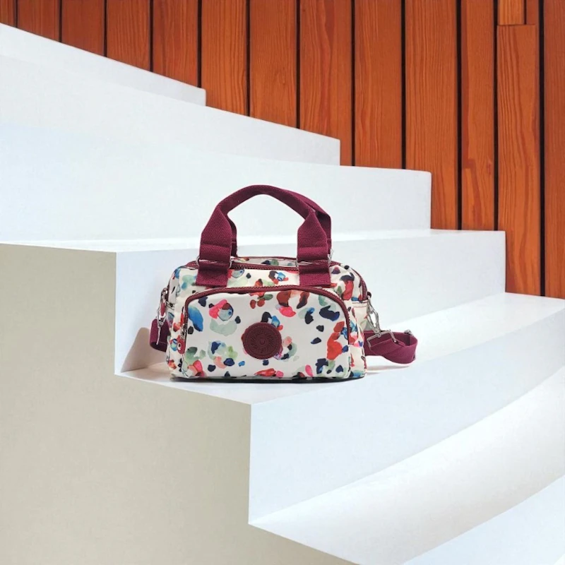 CRINKLE Printed Mini Tote Hand Bag