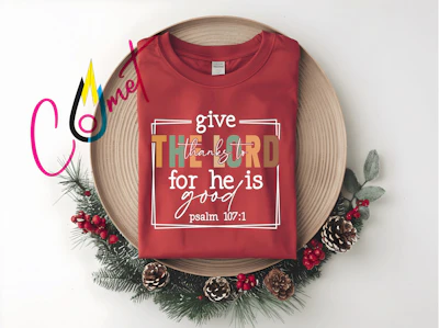 Unisex Christian T-shirt - Give Thanks