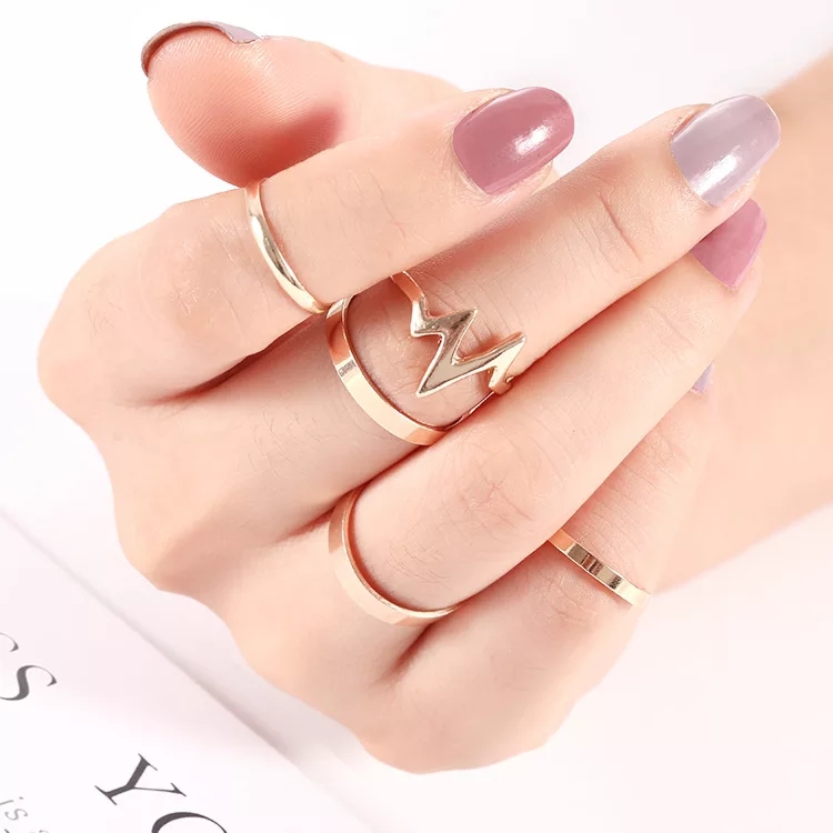 Mid hot sale rings gold