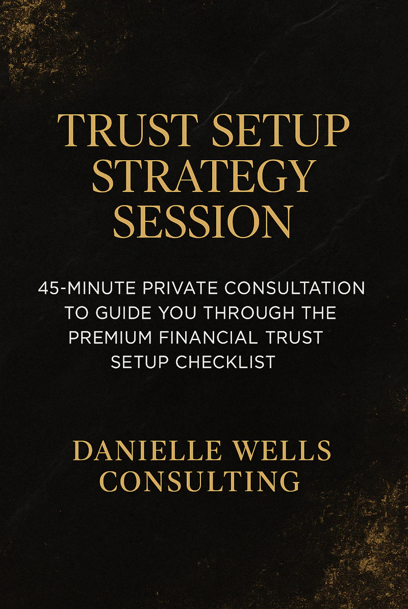 🏛️ Trust Setup Strategy Session