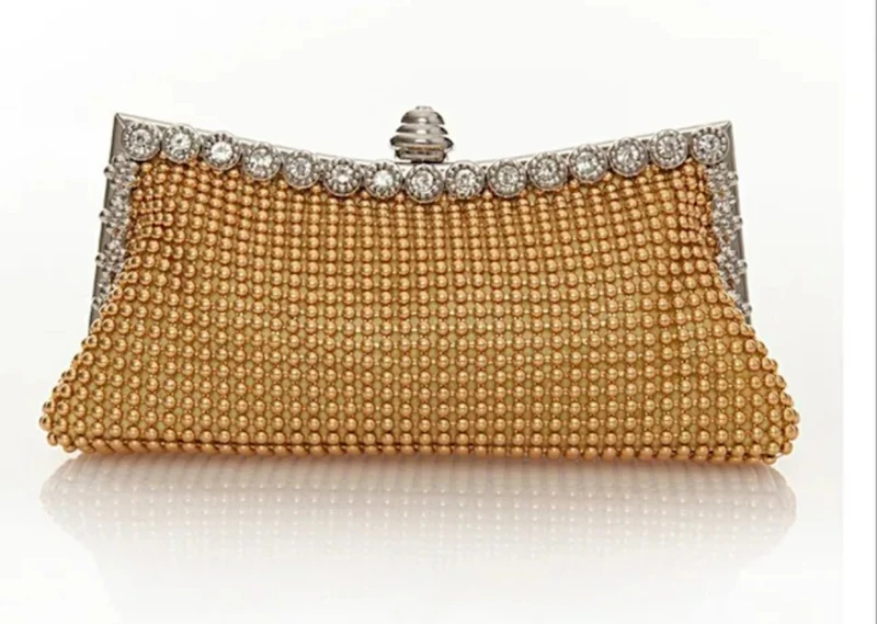 Rhinestone shoulder bag messenger tote