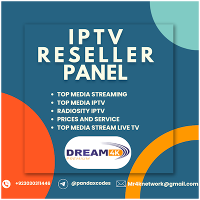 Dream 4k IPTV panel