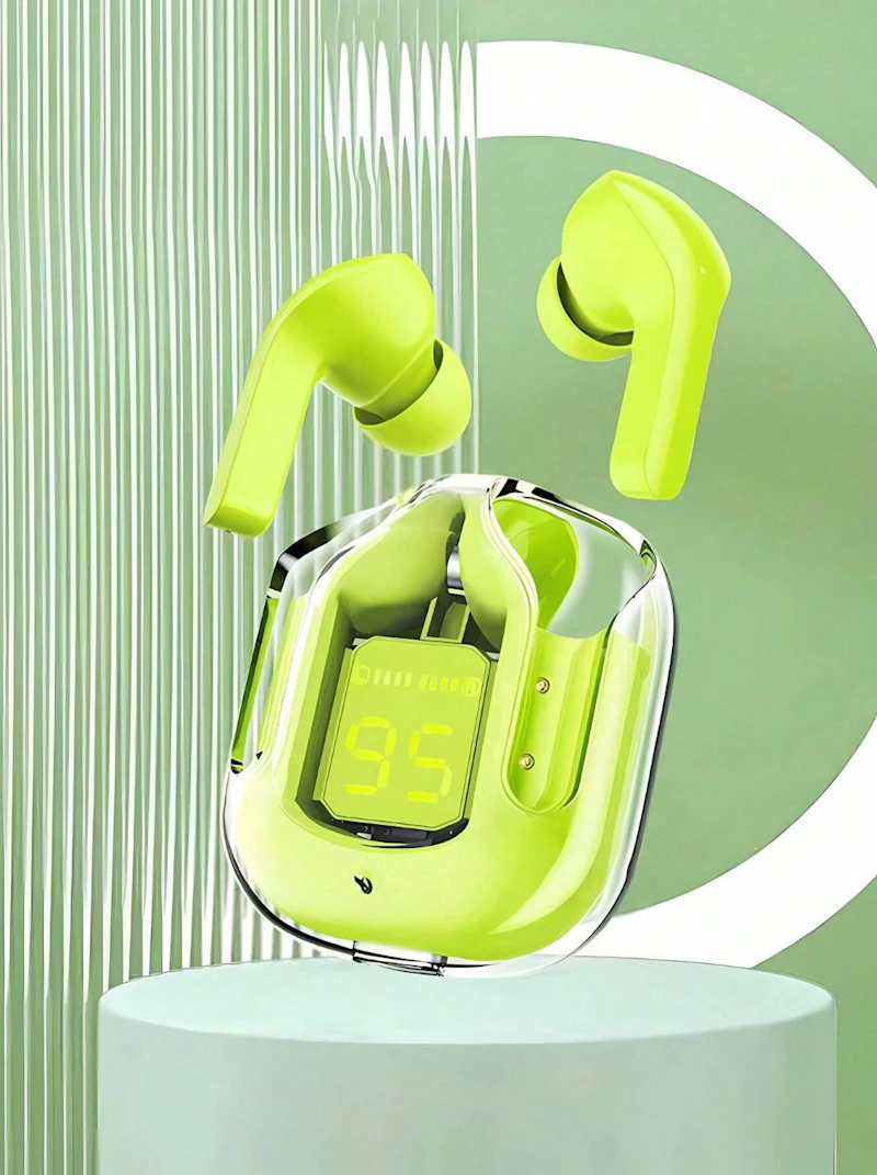 Air31 Earbuds Wireless Crystal Transparent