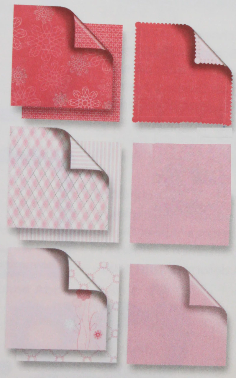 Creative Memories™ Scrapbook - Papierpaket  "Think pink"
