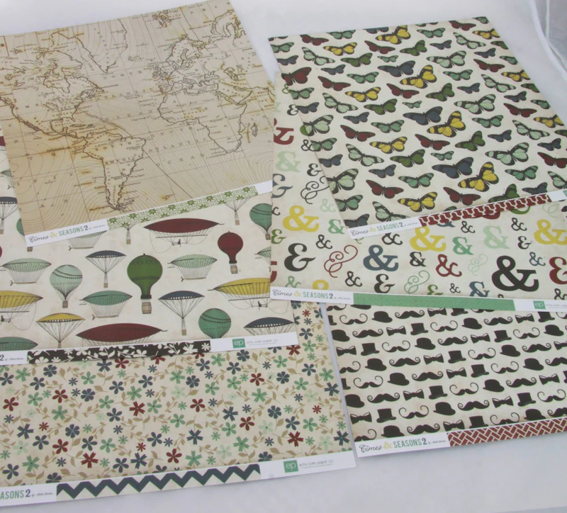 Scrapbook-Set "Times & Seasons 2"