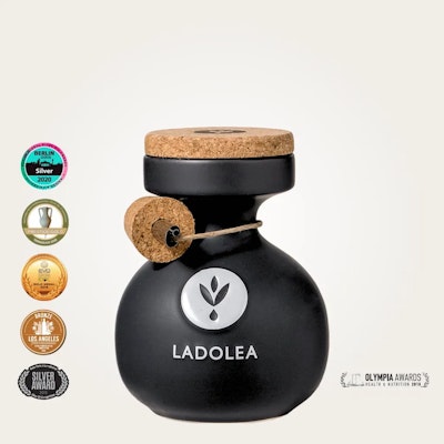 LADOLEA extra natives premium Olivenöl 600ml Keramikflasche