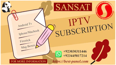 Sansat IPTV Panel