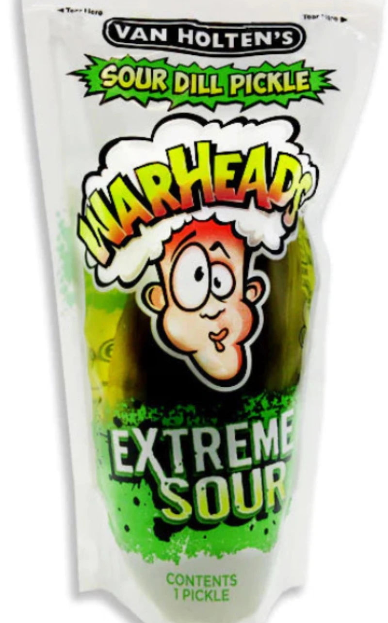 Van Holten Warheads Extreme Sour Dill Pickle 