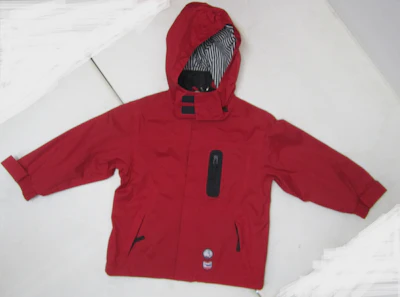 Allwetterjacke Kids rot