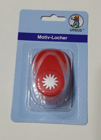 Motivstanzer klein "Sonne"