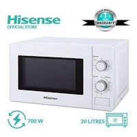 Hisense 20 Litres (H20MOWS10) Microwave - White With 1 Year Warranty