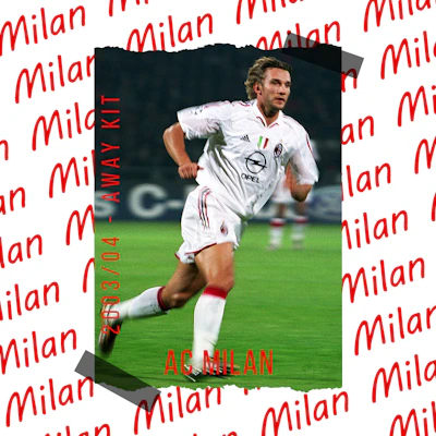 Milan Away Shirt 03/04