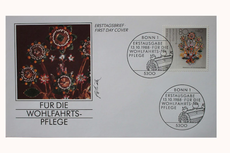 Robbert´s Briefmarken FDC Bund Wohlfahrt 1988 MiNr. 1383-86
