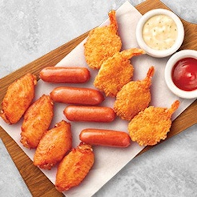 CRISPY FRIED SHRIMP PLATTER (pizzahut)