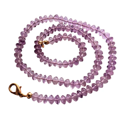 Edelsteinkette Amethyst
