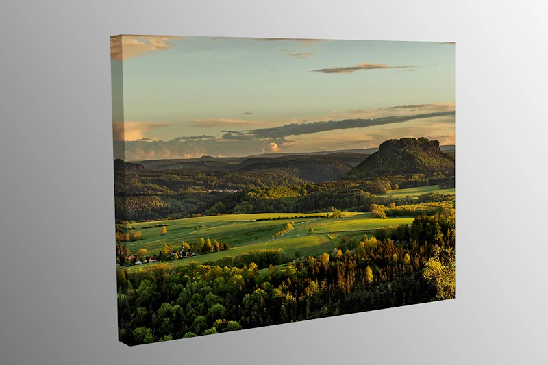 Aussicht auf den Lilienstein