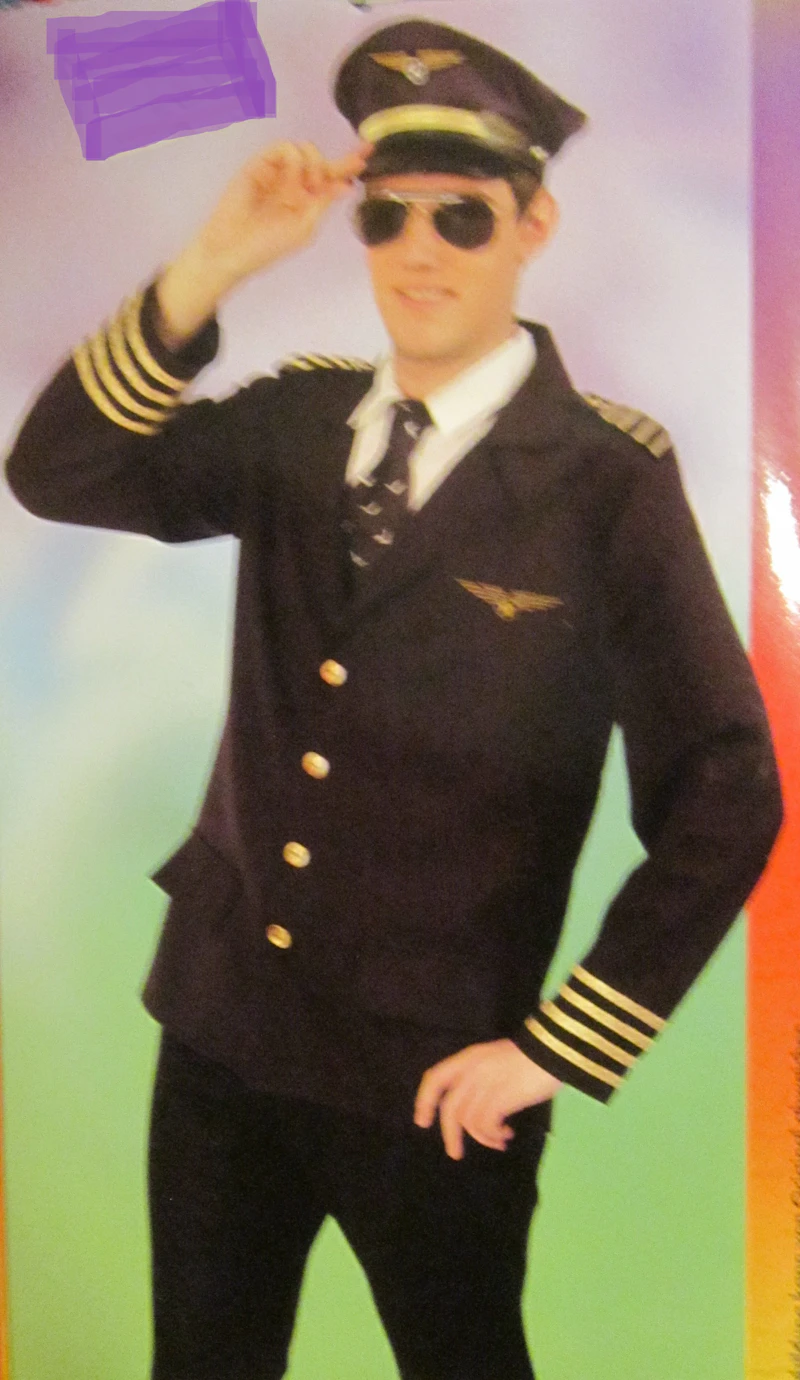 Kostüm Jacke Pilot 