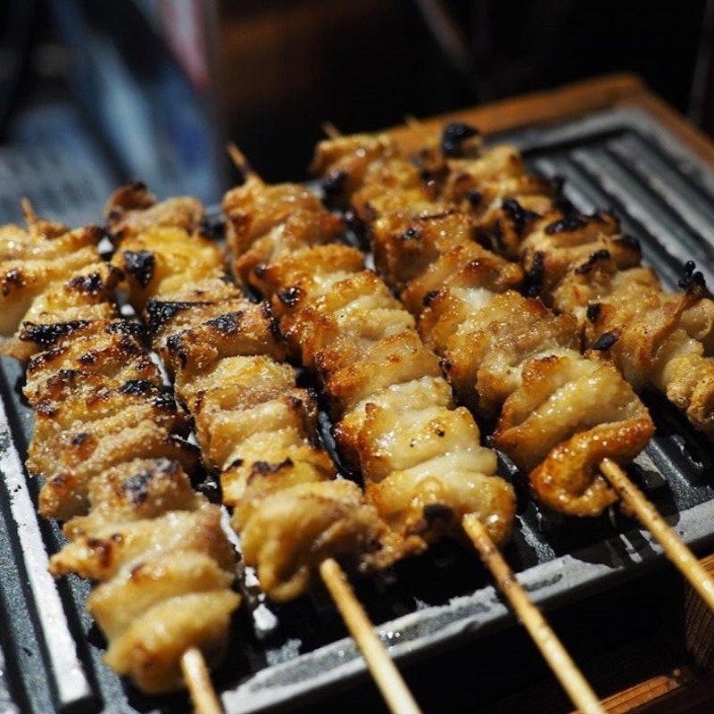 Grilled Chicken Skin x 3pcs(裕華八串咀爸爸)