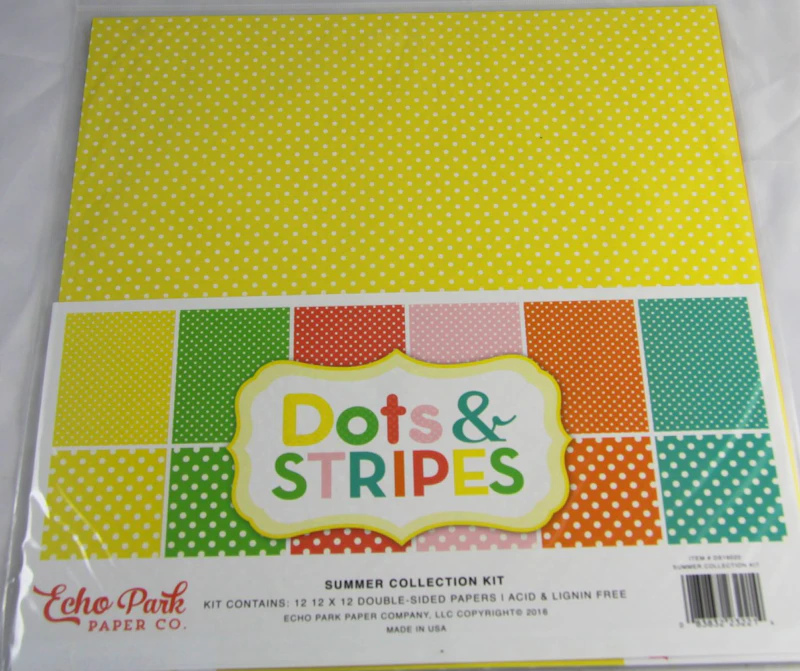 Dots & Stripes Scrapbook-Set "Summer 2"