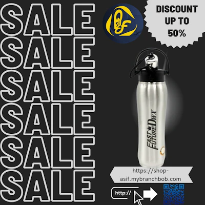 Water Bottle steel 1000ml