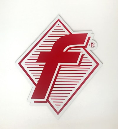 f-Marken Logoschild