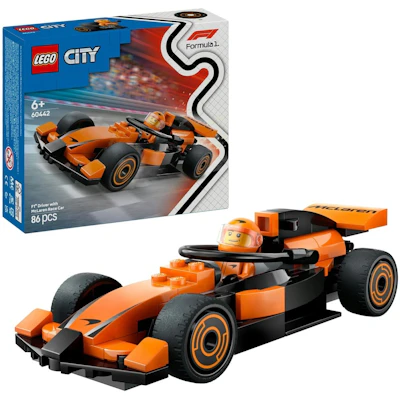 LEGO 60442 City F1 Rennfahrer mit McLaren Rennauto