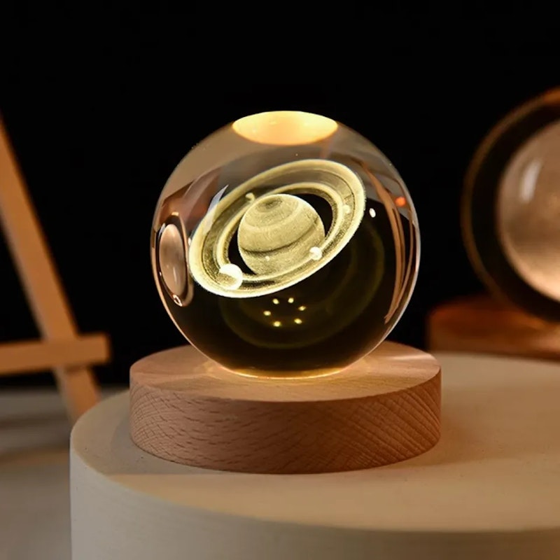 3D Crystal Ball Glowing Lamp 