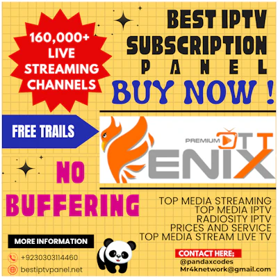 Fenix IPTV Panel