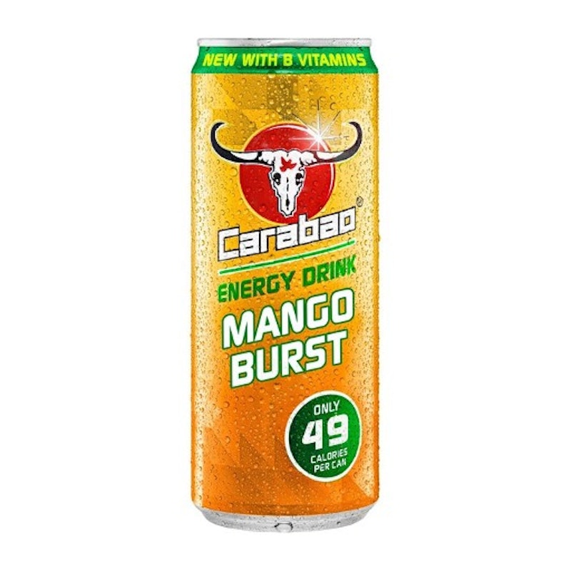 Carabao Energy Drink Mango Burst 330ml