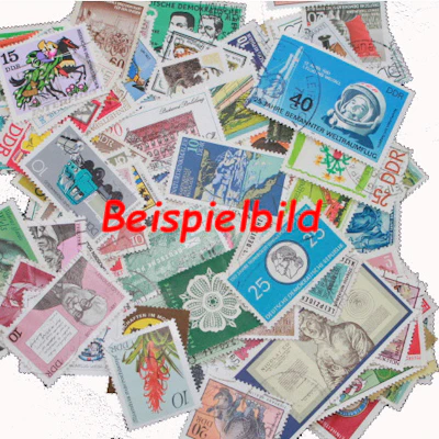 Briefmarken DDR Sondermarken gestempelt 100 Stück