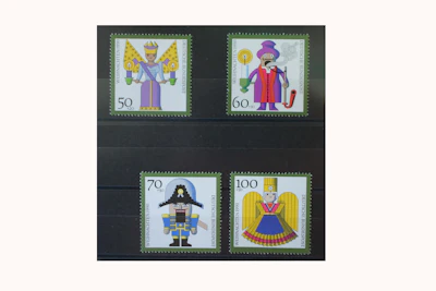 Robbert´s Briefmarken Deutschland MiNr. 1484-87 Weihnachten 1990, postfrisch 