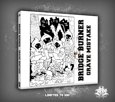 BRIDGE BURNER - "GRAVE MISTAKE" CD-EP